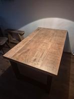 Mangohout, Huis en Inrichting, Tafels | Eettafels, Ophalen, 100 tot 150 cm, 50 tot 100 cm, Zo goed als nieuw