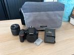 Nikon D3500 + 18-55mm Lens, Tas, Accu & Lader, Gebruikt, Spiegelreflex, Ophalen of Verzenden, Nikon