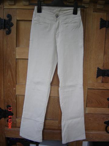Beige Flared Broek maat 27 beschikbaar voor biedingen