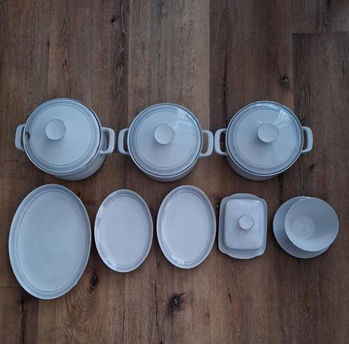 Eschenbach schalen,botervloot en Sauskom., Antiek en Kunst, Antiek | Servies los, Ophalen