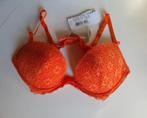 Nieuw - La Perla - oranje kanten push-up bh - 75C, La Perla, Ophalen of Verzenden, Oranje, BH