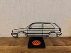 3D Geprinte VW Silhouet Decoratie, Hobby en Vrije tijd, Modelauto's | 1:18, Ophalen of Verzenden, Nieuw, Auto, Overige merken