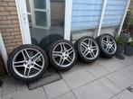 Mercedes winterset Breedset 18 inch, Auto-onderdelen, Velg(en), Personenwagen, 20 inch, Gebruikt