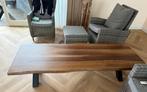 Eiken Boomstam salon tafel, Gebruikt, Eikenhout, 50 tot 100 cm, 150 tot 200 cm