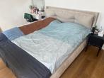 Grootste maat bed, met matras voor mensen met rugklachten, Ophalen, Romantisch, Overige maten, Stof