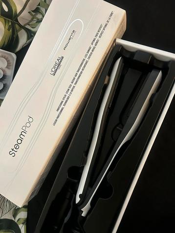 Loreal Steampod stijltang 3.0 + 2 haarproducten beschikbaar voor biedingen