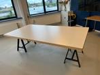 Voor krat bier - 10 stoelen + tafel (240x120), Ophalen, Gebruikt, Vijf, Zes of meer stoelen