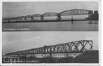 Spoorbrug bij Moerdijk Nieuwe verkeersbrug bij Moerdijk., Verzamelen, Ansichtkaarten | Nederland, Ophalen of Verzenden, 1920 tot 1940