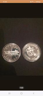Zilveren canadese dollar 1983/1984, Postzegels en Munten, Munten | Amerika, Zilver, Ophalen of Verzenden, Losse munt, Noord-Amerika