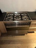 Smeg Gasfornuis 90cm - Vrijstaand, Witgoed en Apparatuur, Fornuizen, Gebruikt, 60 cm of meer, Ophalen of Verzenden, Vrijstaand