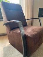 Suede stof bruin , stoel sls nieuw!, Huis en Inrichting, Fauteuils, Ophalen of Verzenden, Nieuw