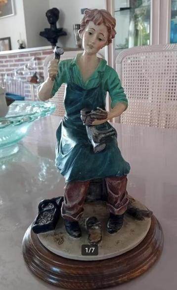 Beeld - Capodimonte - "Il Calzolaio" - De Schoenmaker beschikbaar voor biedingen