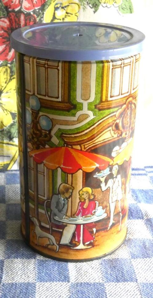 koffieblik/ koffiebus/ voorraadbus koffie, Antiek en Kunst, Curiosa en Brocante, Ophalen of Verzenden