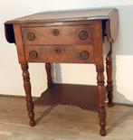 Pembroke sidetable, Huis en Inrichting, Tafels | Sidetables, Ophalen, Gebruikt, 50 tot 100 cm, Teakhout