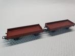 2 Märklin Lage Bak Wagons, Wisselstroom, Gebruikt, Wagon, Ophalen of Verzenden