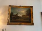 Klassiek paardenschilderij groot, Ophalen of Verzenden
