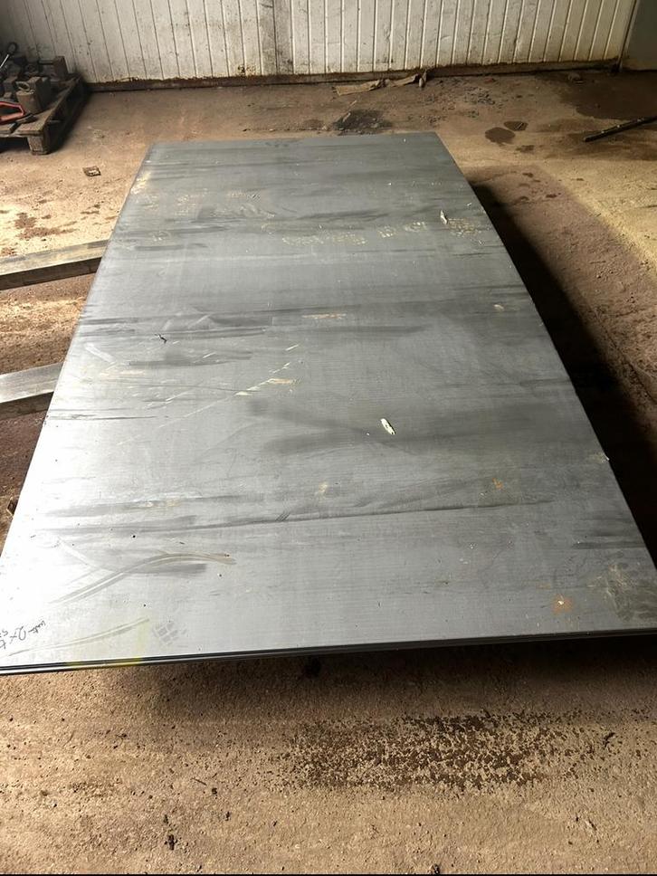 Stalen plaat 3000x1500x6mm, Doe-het-zelf en Verbouw, Platen en Panelen, Zo goed als nieuw, Overige materialen, Minder dan 20 mm