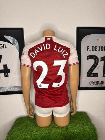 Arsenal thuisshirt 2020/2021 David Luiz beschikbaar voor biedingen