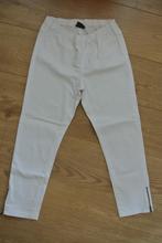 Pieces capri instap broek M wit, Maat 38/40 (M), Wit, Ophalen of Verzenden, Zo goed als nieuw