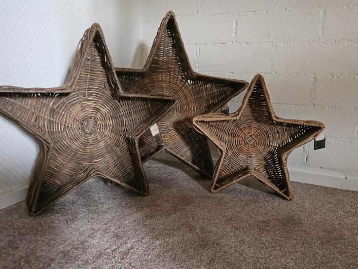 Riviera Maison Kerst Sterren Set, Huis en Inrichting, Woonaccessoires | Wanddecoraties, Zo goed als nieuw, Ophalen of Verzenden