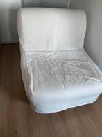IKEA Lycksele murbo slaapfauteuil, 190 cm of minder, 80 cm, Eenpersoons, Wit
