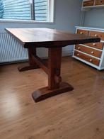 Kloostertafel, Huis en Inrichting, Ophalen, Gebruikt, 100 tot 150 cm, Eikenhout