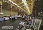 Ansichtkaart	Barnstaple (Engeland)	The Pannier Market, Verzenden, 1980 tot heden, Gelopen, Engeland