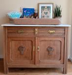 Marmer commode antiek, Kinderen en Baby's, Kinderkamer | Commodes en Kasten, Ophalen, 50 tot 70 cm, 100 cm of meer, 90 tot 105 cm