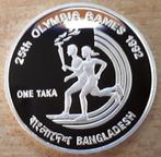 Bangladesh, 1 Taka 1992 - Zilver Proof, Postzegels en Munten, Munten | Azië, Zilver, Ophalen of Verzenden, Centraal-Azië, Losse munt