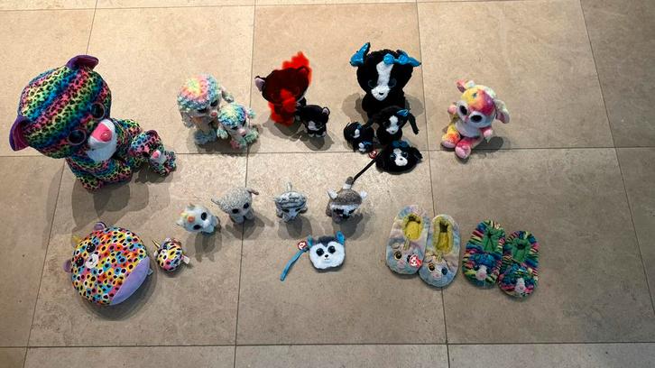 Ty beanie boo knuffel verzameling - ook losse verkoop, Kinderen en Baby's, Speelgoed | Knuffels en Pluche, Zo goed als nieuw, Overige typen