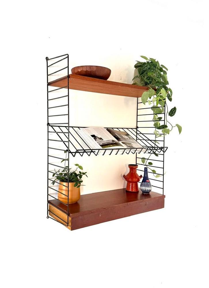 Diverse soorten vintage Wandrekken ‘60, Huis en Inrichting, Woonaccessoires | Wandplanken en Boekenplanken, Zo goed als nieuw