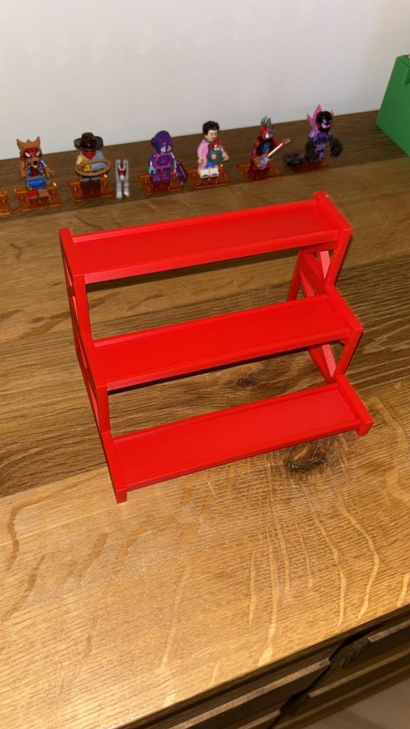 Displaystandaard voor LEGO minifiguren, Kinderen en Baby's, Speelgoed | Duplo en Lego, Zo goed als nieuw, Ophalen of Verzenden