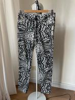 Zwart-Witte Broek met Print - Morgan, Zwart, Zo goed als nieuw, Maat 36 (S), Lang