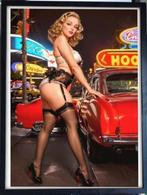 [Poster in Frame] Sexy Retro Pin up Lingerie Las Vegas, Nieuw, Verzenden