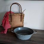 Emaille teil grijs gewolkt, Antiek en Kunst, Antiek | Emaille, Ophalen of Verzenden