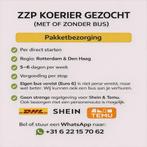 ZZP Koerier Gezocht – Pakketbezorging + Opstarthulp, 33 - 40 uur, Overige niveaus, Overige vormen