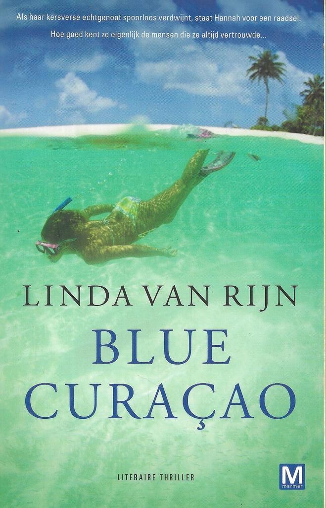 Linda van Rijn - Blue curacao, Boeken, Thrillers, Zo goed als nieuw, Ophalen of Verzenden