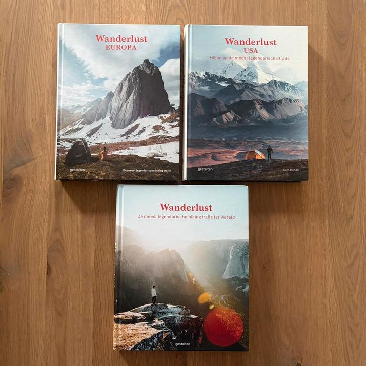 Gestalten - Wanderlust   🥾   set van drie, Boeken, Reisgidsen, Zo goed als nieuw, Ophalen of Verzenden