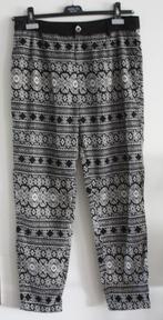 zwart witte  broek maat 38, Kleding | Dames, Maat 38/40 (M), Zwart, Ophalen of Verzenden, Lang