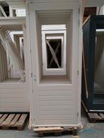 Hardhout kozijn met achterdeur, Doe-het-zelf en Verbouw, Nieuw, 215 cm of meer, 80 tot 100 cm, Hout