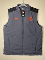 Feyenoord Castore Bodywarmer Nieuw Grijs Maat L, Kleding | Heren, Maat 52/54 (L), Castore, Nieuw, Ophalen of Verzenden