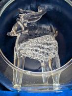 Glazen rendier ornament in bol, Diversen, Kerst, Ophalen of Verzenden