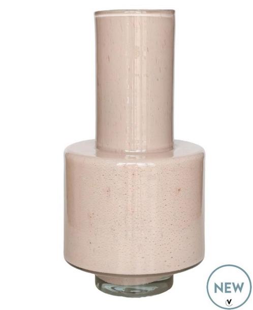 Vaas Volta ivory Ø19 x H36 cm - Merk Vase The World, Huis en Inrichting, Woonaccessoires | Vazen, Nieuw, Overige kleuren, Minder dan 50 cm