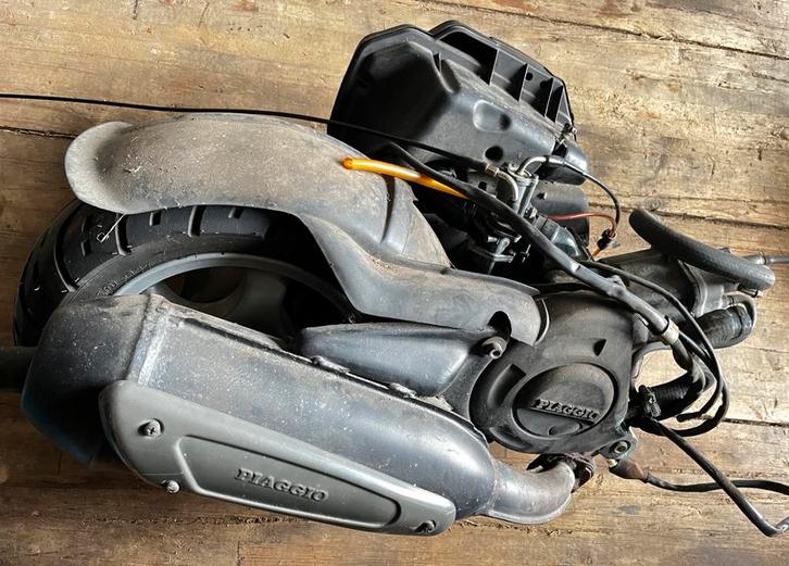 Piaggio Hexagon 125 met 150 vertanding, Motoren, Tuning en Styling, Ophalen