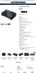 Helix DSP.3S 8 kanaals DSP / Digital Sound Processor, Anroijseweg 32a, 5451 HA Mill, ., Nieuw, Ophalen of Verzenden