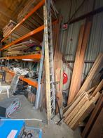 Ladder, ongeveer 3,5 meter ingeklapt., Doe-het-zelf en Verbouw, Ladders en Trappen, Ophalen, Gebruikt, 4 meter of meer