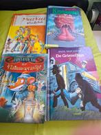4 Kinderboeken: Geronimo Stilton, Kippenvel, Griezelbus, Ophalen of Verzenden, Gelezen, Diverse