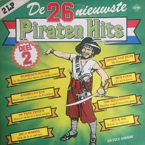 lp,Various – De 26 Nieuwste Piraten Hits Deel 2, Cd's en Dvd's, Vinyl | Verzamelalbums, Gebruikt, Nederlandstalig, Ophalen of Verzenden