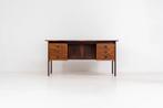 Uitzonderlijk vintage bureau in palissander van E. Brouer, Ophalen of Verzenden, Zo goed als nieuw