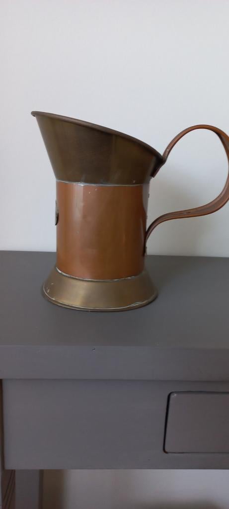 Antieke maatkan 1 liter, Antiek en Kunst, Ophalen of Verzenden, Koper